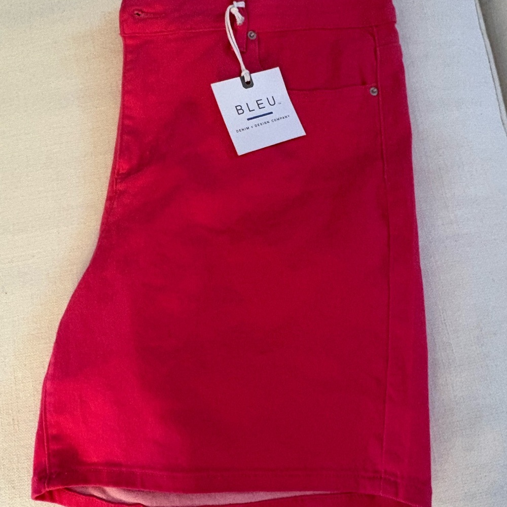 Bleu Hot Pink Shorts